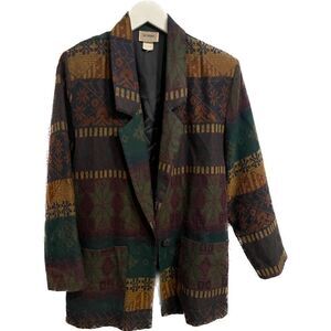 Women's Vintage Gemini Blazer Size Medium